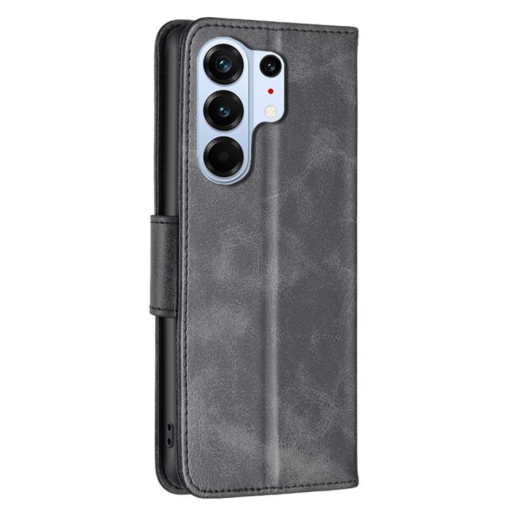 For Tecno Camon 50 Pro 4G Lambskin Texture Pure Color Flip Leather Phone Case