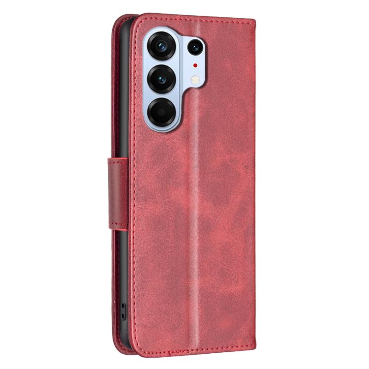 For Tecno Camon 50 Pro 4G Lambskin Texture Pure Color Flip Leather Phone Case