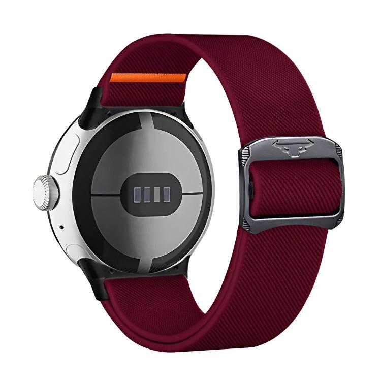For Google Pixel Watch 4 / 3 / 2 / 1 41mm xDfind Elastic Nylon Watch Band
