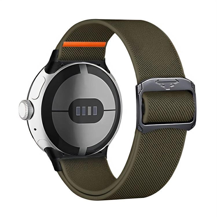 For Google Pixel Watch 4 / 3 / 2 / 1 41mm xDfind Elastic Nylon Watch Band