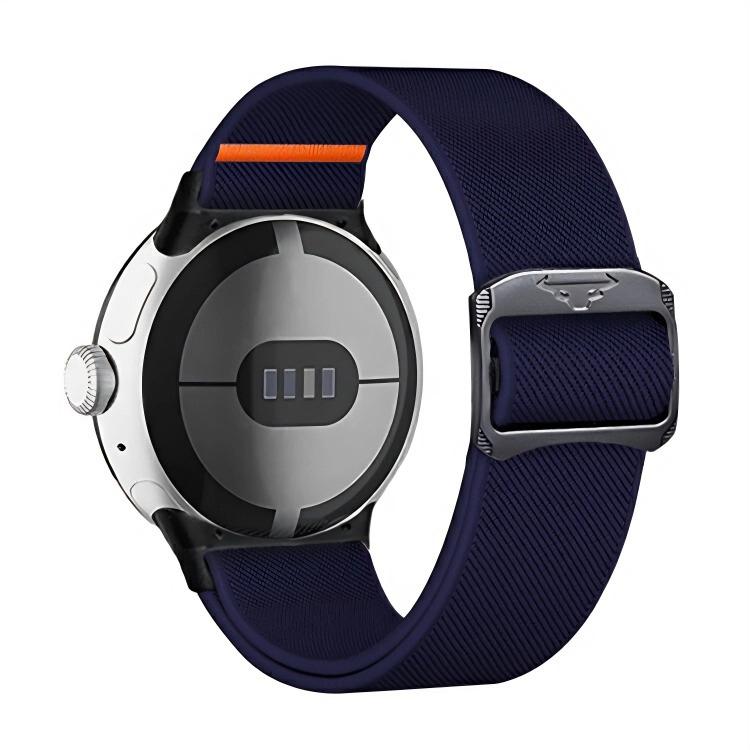 For Google Pixel Watch 4 / 3 / 2 / 1 41mm xDfind Elastic Nylon Watch Band