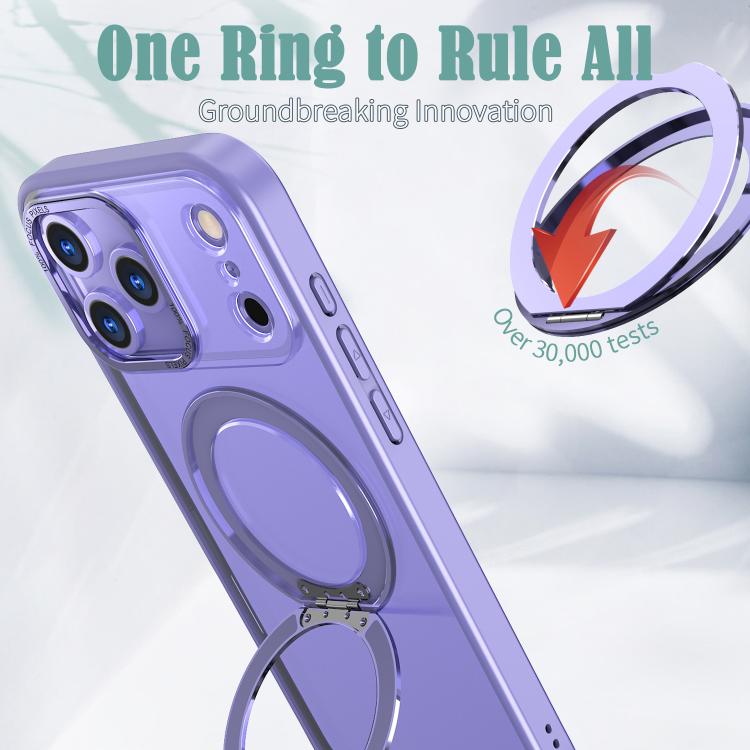 For iPhone 17 Pro Max kalebol MagSafe Metal Ring Holder Phone Case