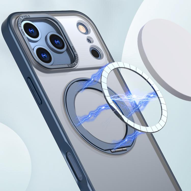 For iPhone 17 Pro Max kalebol MagSafe Metal Ring Holder Phone Case