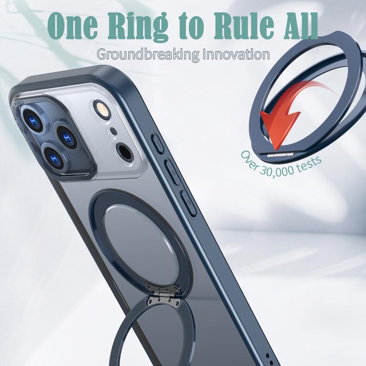 For iPhone 17 Pro Max kalebol MagSafe Metal Ring Holder Phone Case