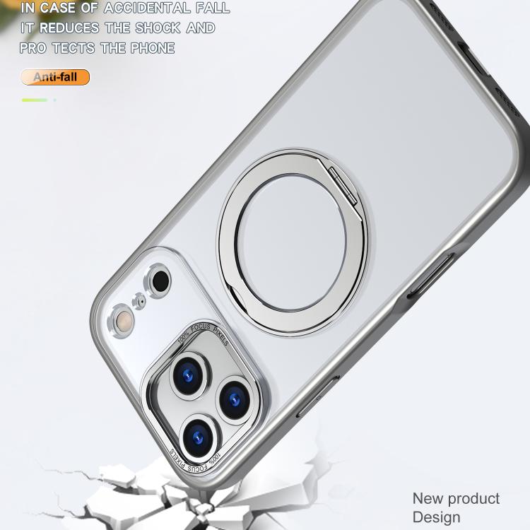 For iPhone 17 Pro Max kalebol MagSafe Metal Ring Holder Phone Case