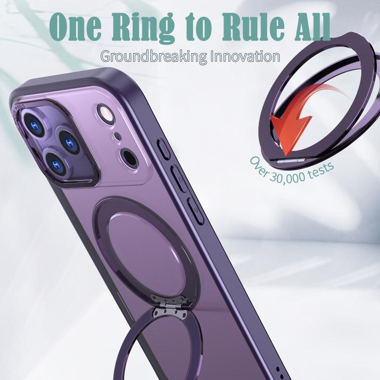For iPhone 17 Pro Max kalebol MagSafe Metal Ring Holder Phone Case