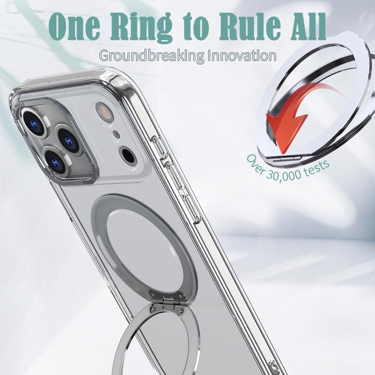 For iPhone 17 Pro kalebol MagSafe Metal Ring Holder Phone Case