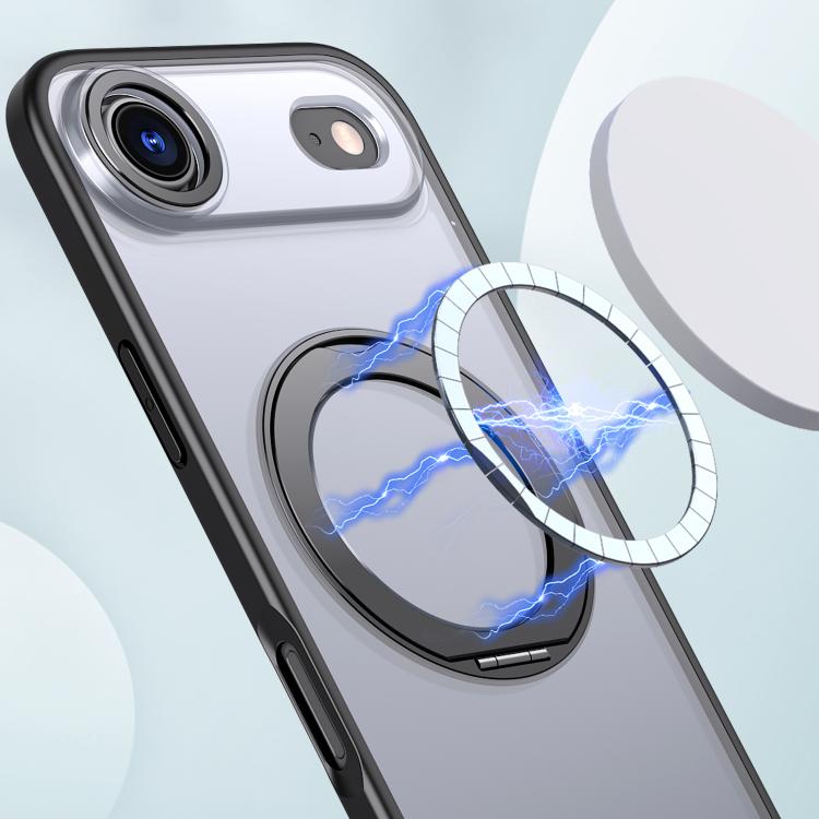 For iPhone Air kalebol MagSafe Metal Ring Holder Phone Case