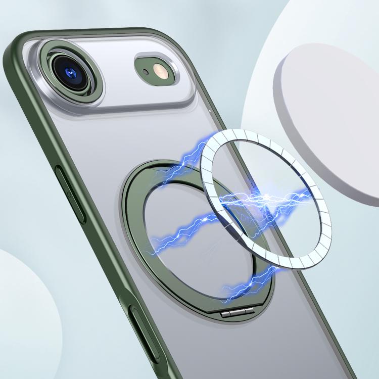 For iPhone Air kalebol MagSafe Metal Ring Holder Phone Case