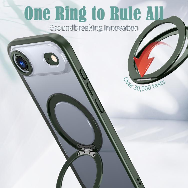 For iPhone Air kalebol MagSafe Metal Ring Holder Phone Case