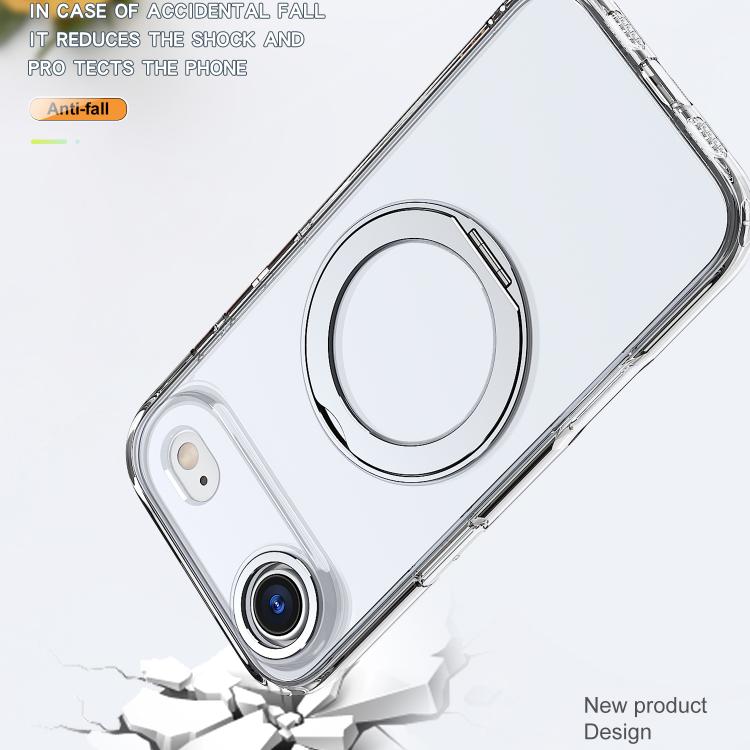 For iPhone Air kalebol MagSafe Metal Ring Holder Phone Case