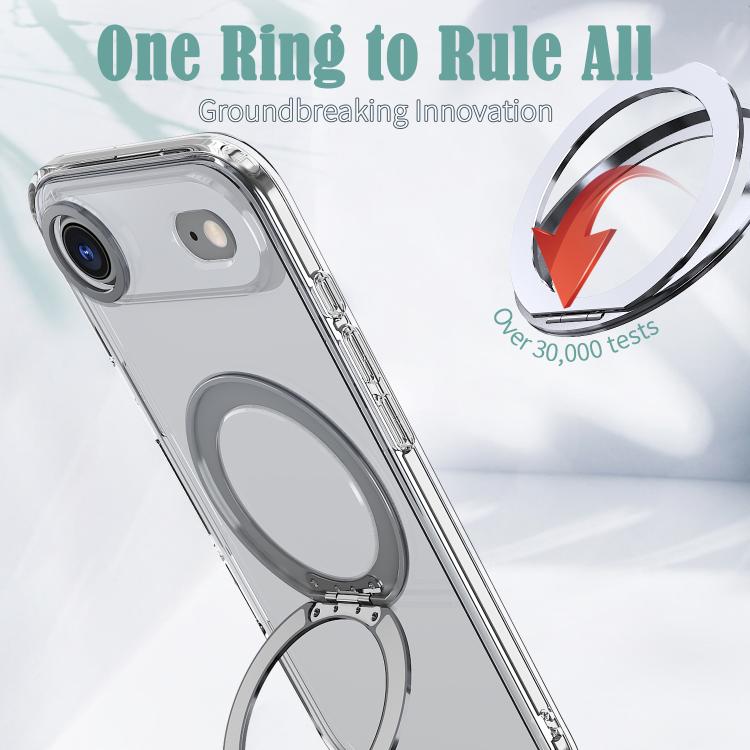 For iPhone Air kalebol MagSafe Metal Ring Holder Phone Case