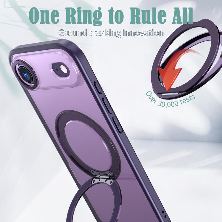 For iPhone Air kalebol MagSafe Metal Ring Holder Phone Case