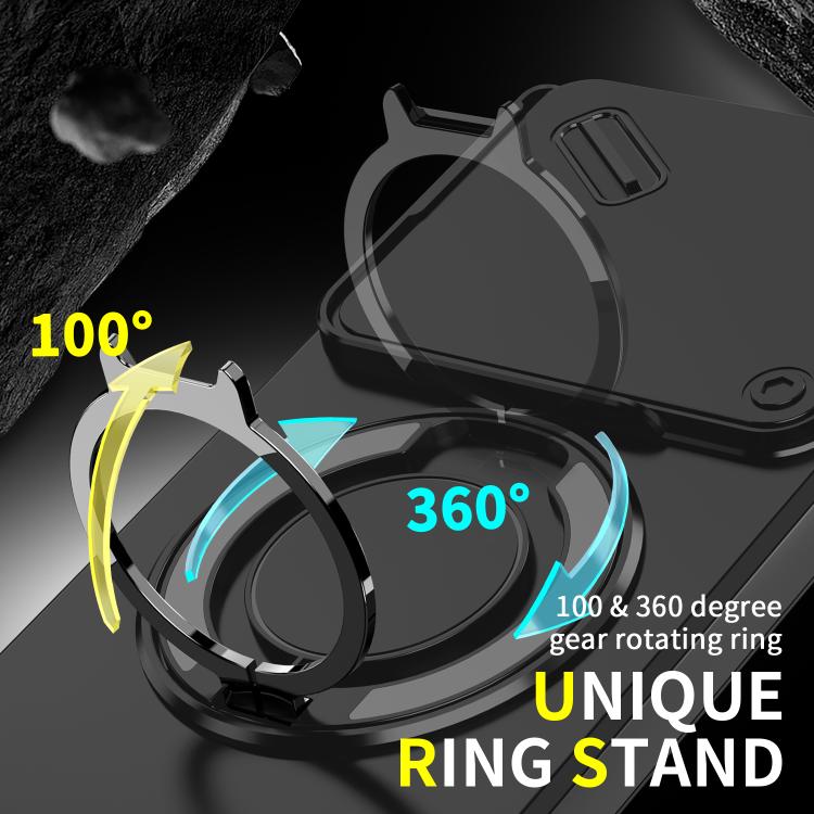 For Infinix Note 40 Pro 4G / 5G Sliding Camshield Ring Holder Phone Case