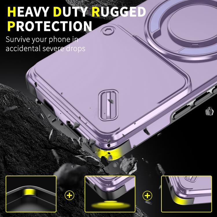 For Infinix Note 40 Pro 4G / 5G Sliding Camshield Ring Holder Phone Case