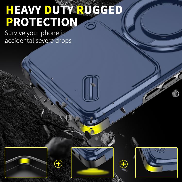 For Infinix Note 40 Pro 4G / 5G Sliding Camshield Ring Holder Phone Case