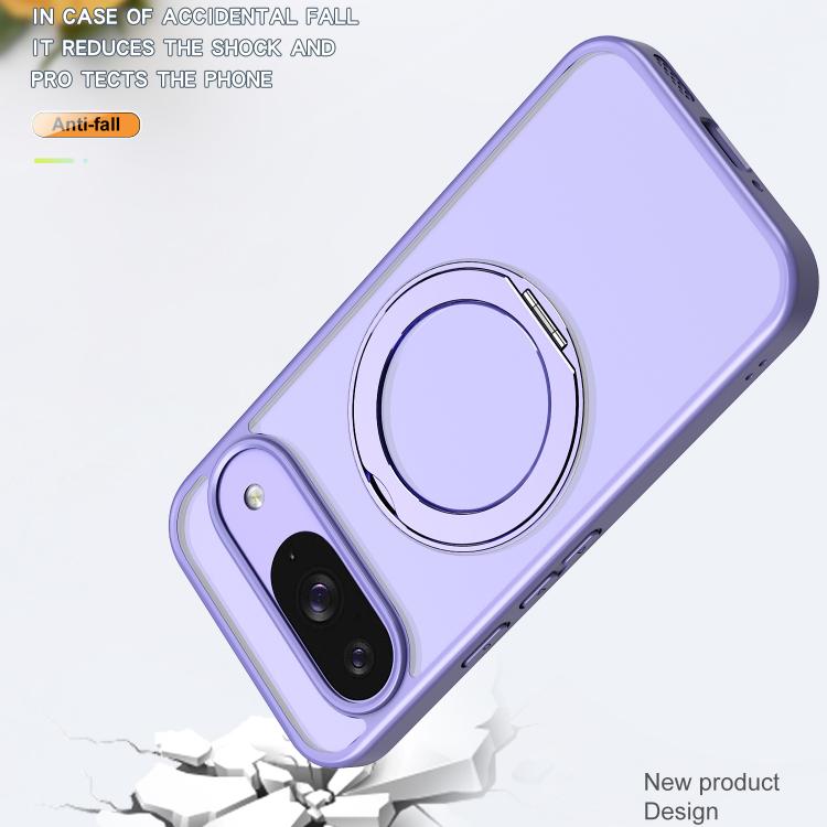 For Google Pixel 9 kalebol MagSafe Metal Ring Holder Phone Case