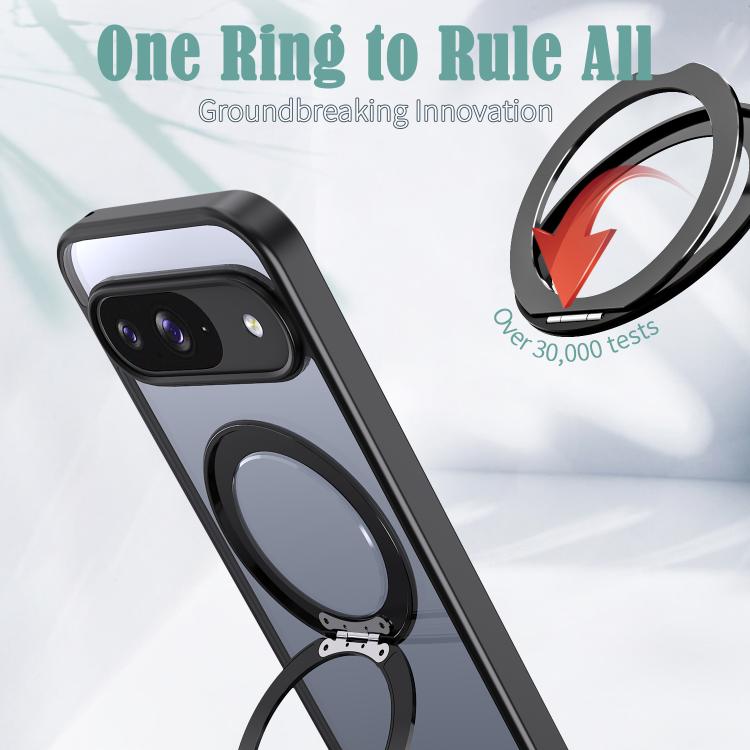 For Google Pixel 9 kalebol MagSafe Metal Ring Holder Phone Case
