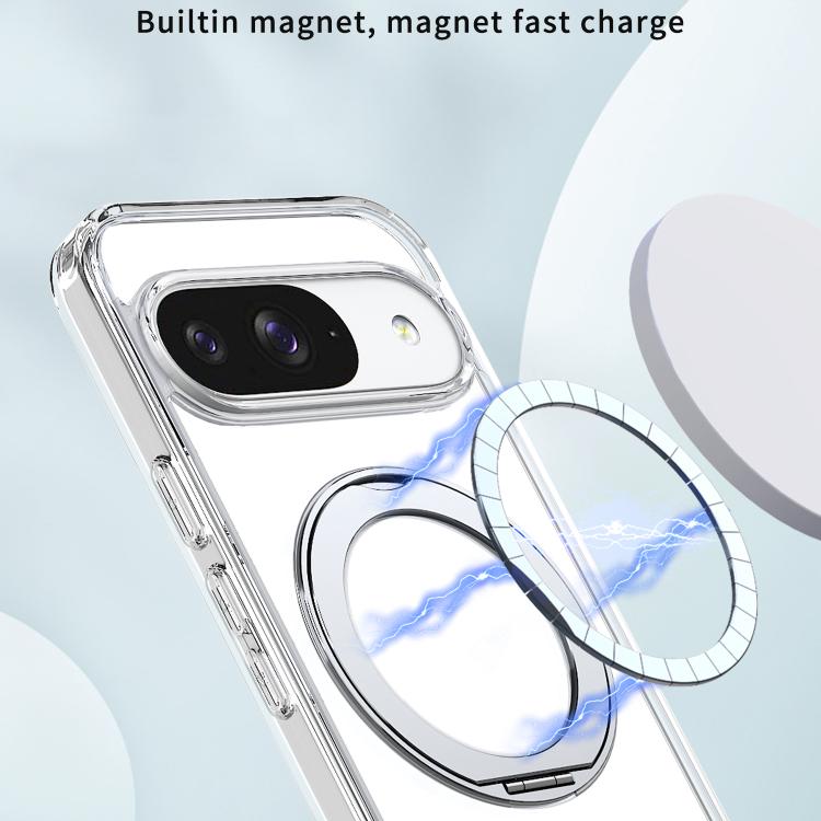 For Google Pixel 9 kalebol MagSafe Metal Ring Holder Phone Case