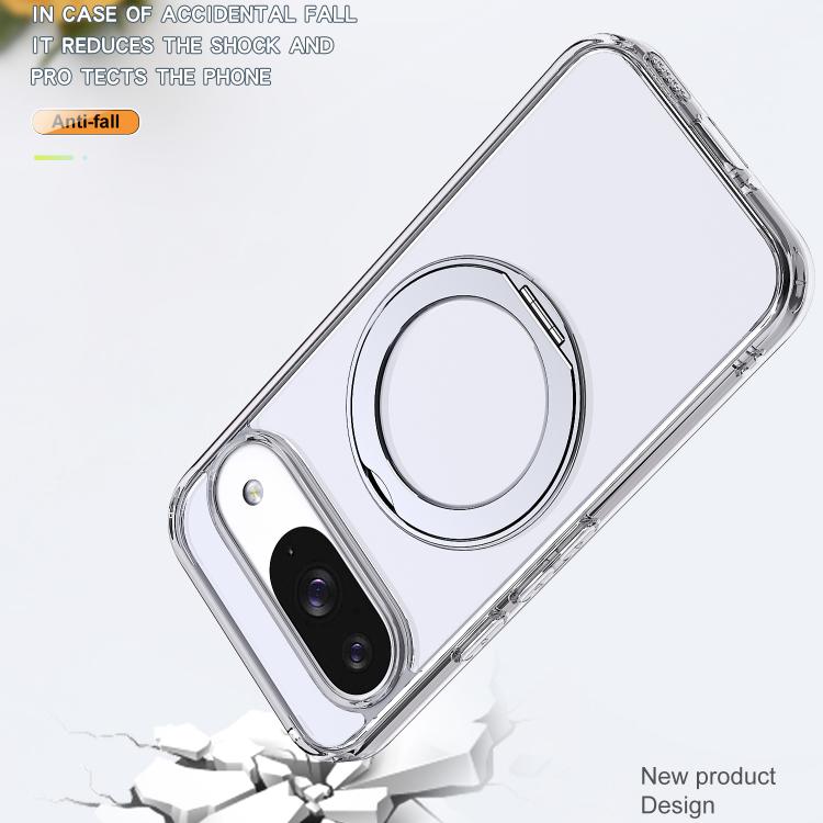 For Google Pixel 9 kalebol MagSafe Metal Ring Holder Phone Case