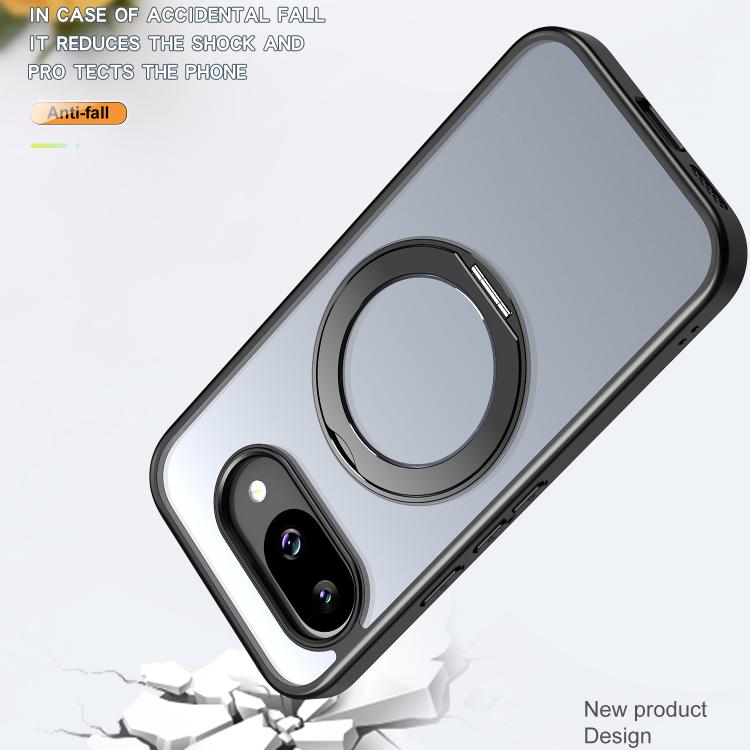 For Google Pixel 9a kalebol MagSafe Metal Ring Holder Phone Case