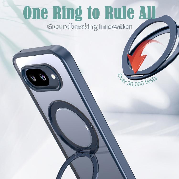 For Google Pixel 9a kalebol MagSafe Metal Ring Holder Phone Case
