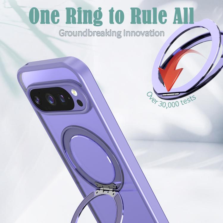 For Google Pixel 9 Pro kalebol MagSafe Metal Ring Holder Phone Case
