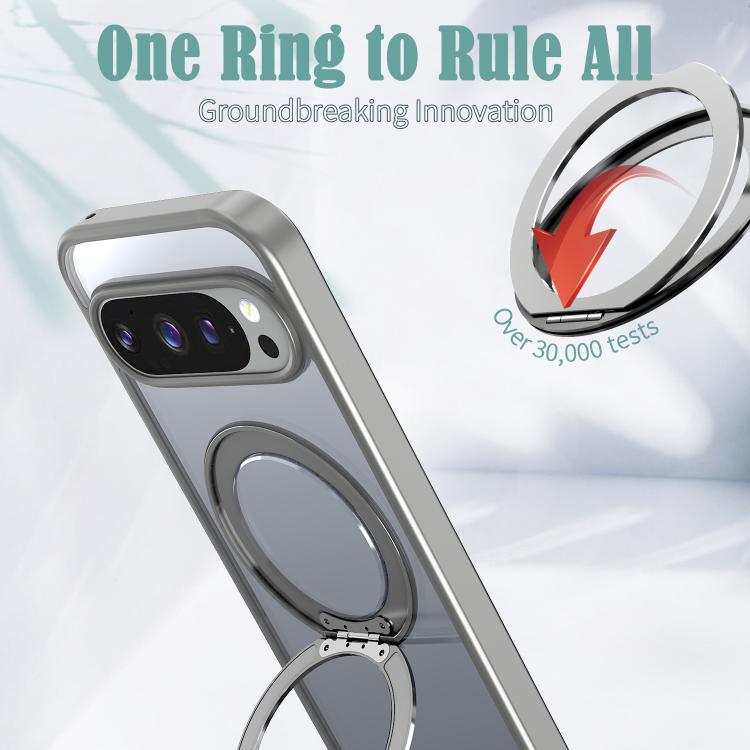 For Google Pixel 9 Pro kalebol MagSafe Metal Ring Holder Phone Case
