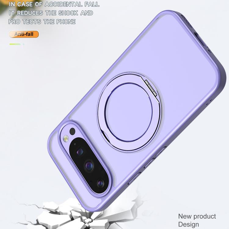 For Google Pixel 10 Pro XL kalebol MagSafe Metal Ring Holder Phone Case