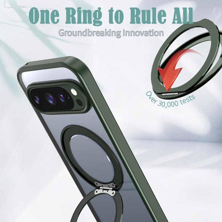 For Google Pixel 10 Pro XL kalebol MagSafe Metal Ring Holder Phone Case