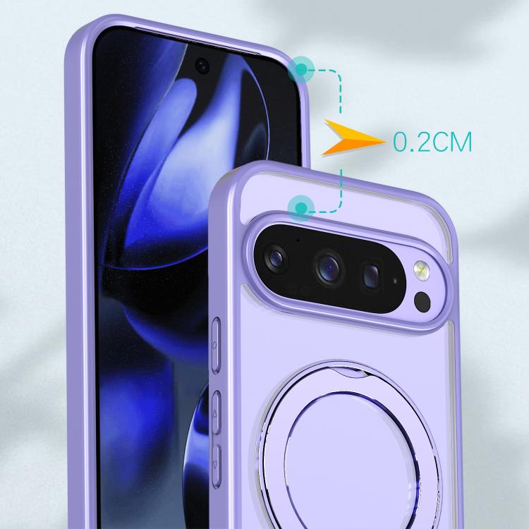 For Google Pixel 10 Pro kalebol MagSafe Metal Ring Holder Phone Case
