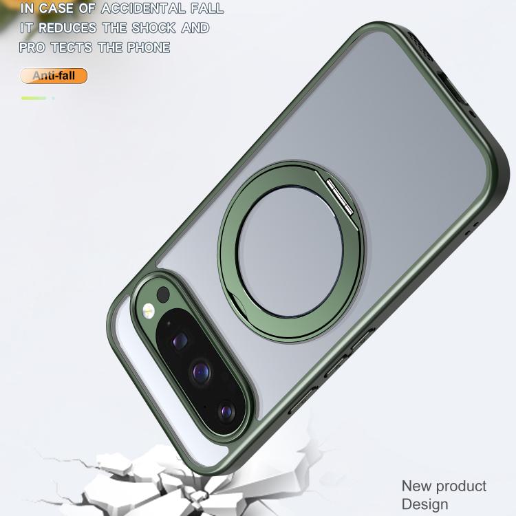For Google Pixel 10 Pro kalebol MagSafe Metal Ring Holder Phone Case