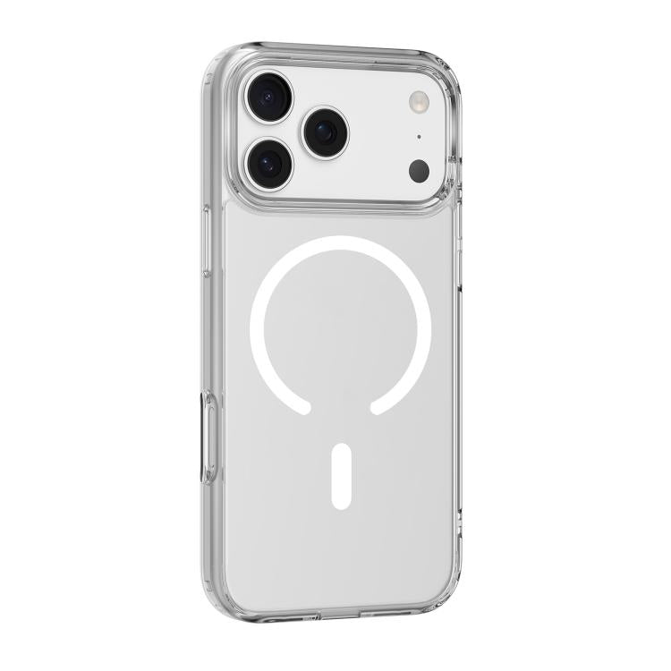For iPhone 17 Pro Max Mutural Ice Series MagSafe Magnetic TPU Phone Case - Transparent