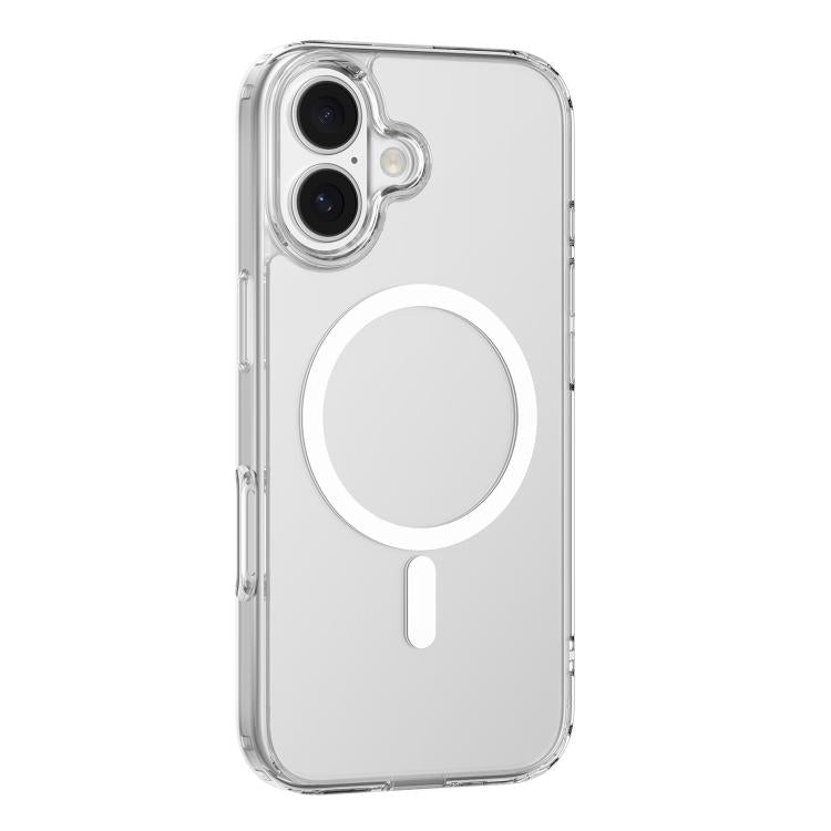 For iPhone 17 Mutural Ice Series MagSafe Magnetic TPU Phone Case - Transparent