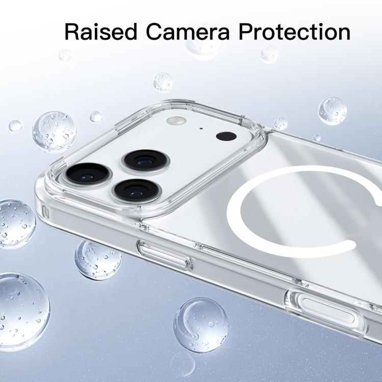 For iPhone 17 Mutural Ice Series MagSafe Magnetic TPU Phone Case - Transparent