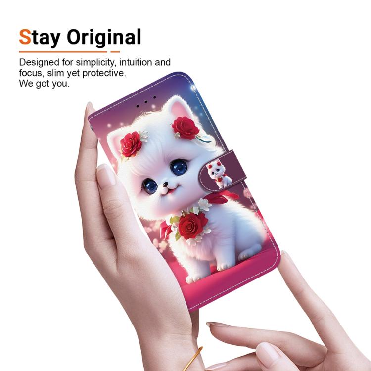 For Sony Xperia 1 VII Crystal Texture Colored Drawing Leather Phone Case