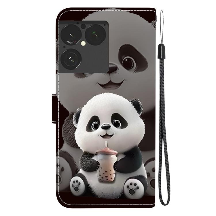 For Sony Xperia 1 VIII Crystal Texture Colored Drawing Leather Phone Case