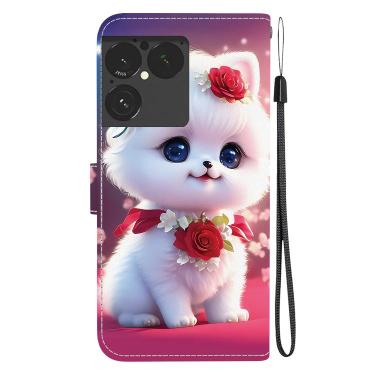 For Sony Xperia 1 VIII Crystal Texture Colored Drawing Leather Phone Case