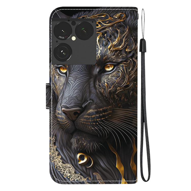 For Sony Xperia 1 VIII Crystal Texture Colored Drawing Leather Phone Case