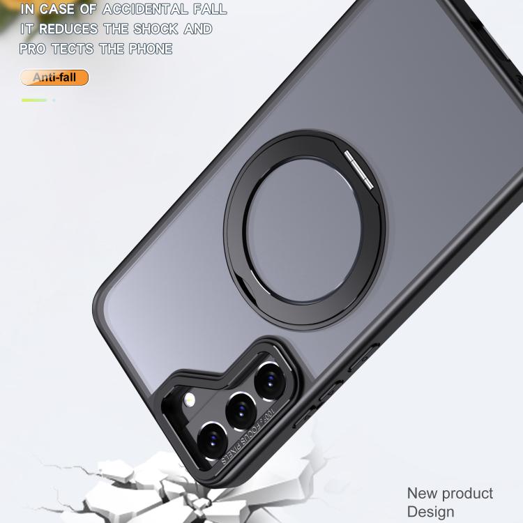 For Samsung Galaxy S22 5G kalebol MagSafe Metal Ring Holder Phone Case