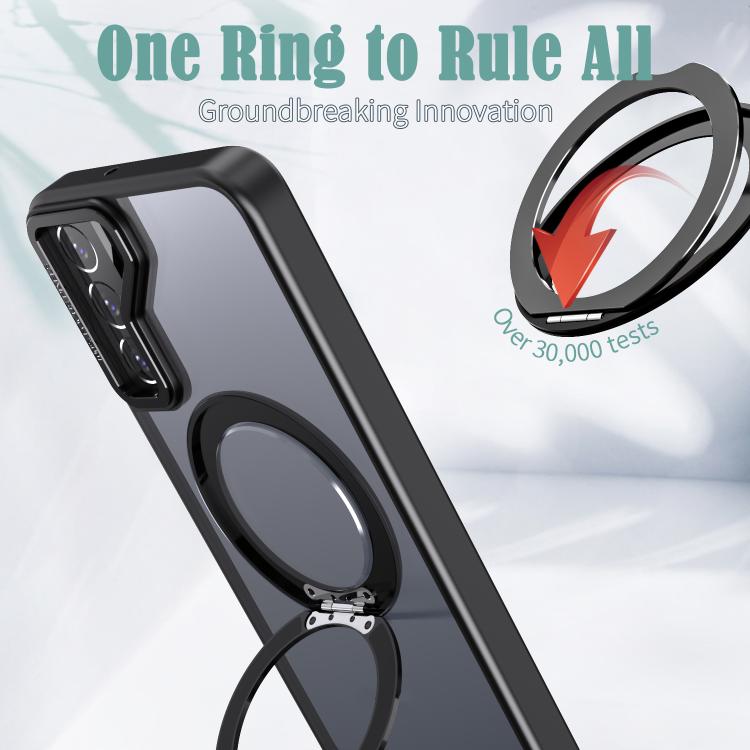 For Samsung Galaxy S22 5G kalebol MagSafe Metal Ring Holder Phone Case