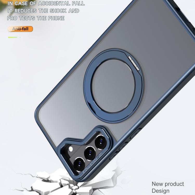 For Samsung Galaxy S22 5G kalebol MagSafe Metal Ring Holder Phone Case