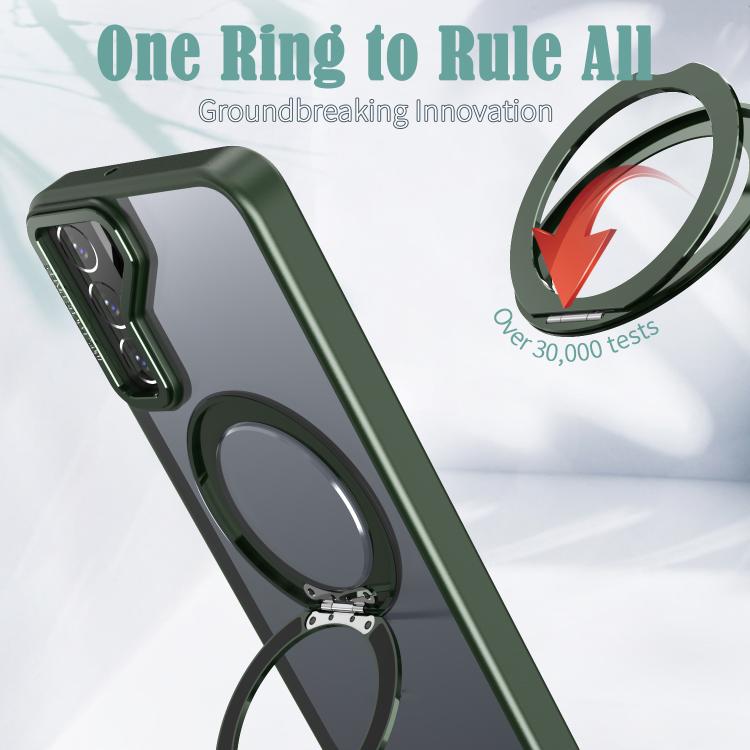 For Samsung Galaxy S22 5G kalebol MagSafe Metal Ring Holder Phone Case