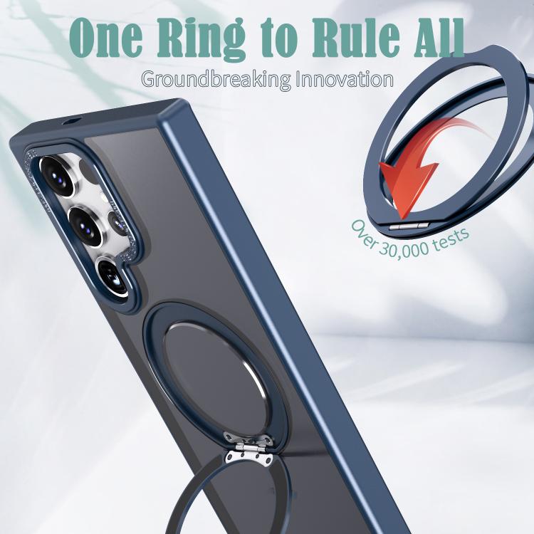 For Samsung Galaxy S22 Ultra 5G kalebol MagSafe Metal Ring Holder Phone Case
