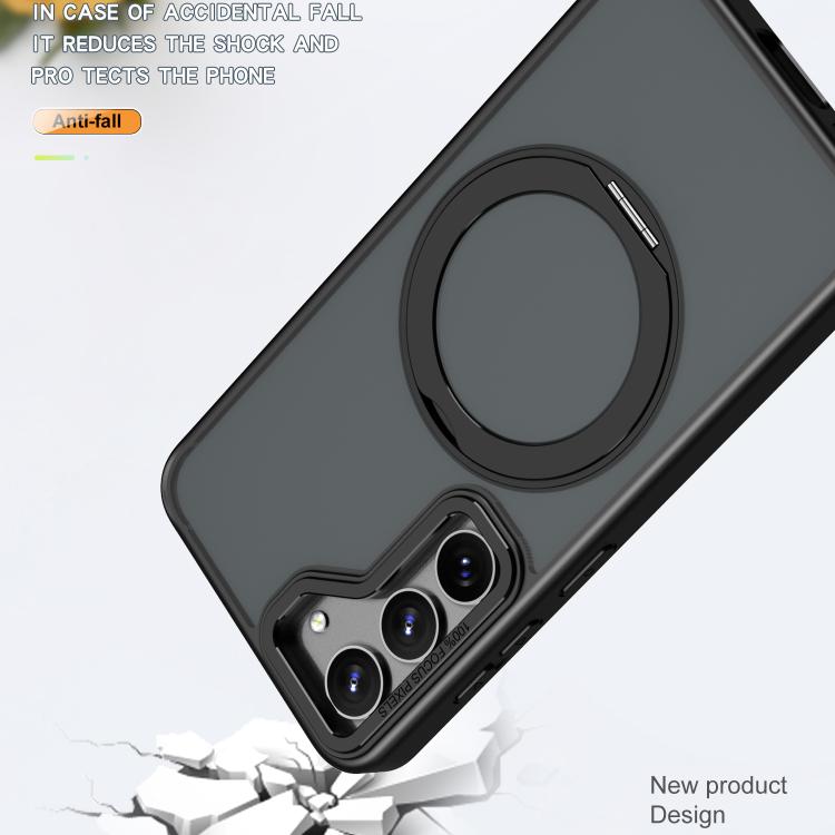 For Samsung Galaxy S23 5G kalebol MagSafe Metal Ring Holder Phone Case