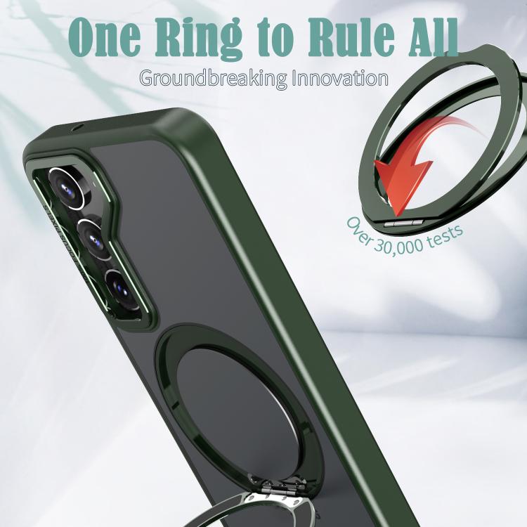 For Samsung Galaxy S23 5G kalebol MagSafe Metal Ring Holder Phone Case