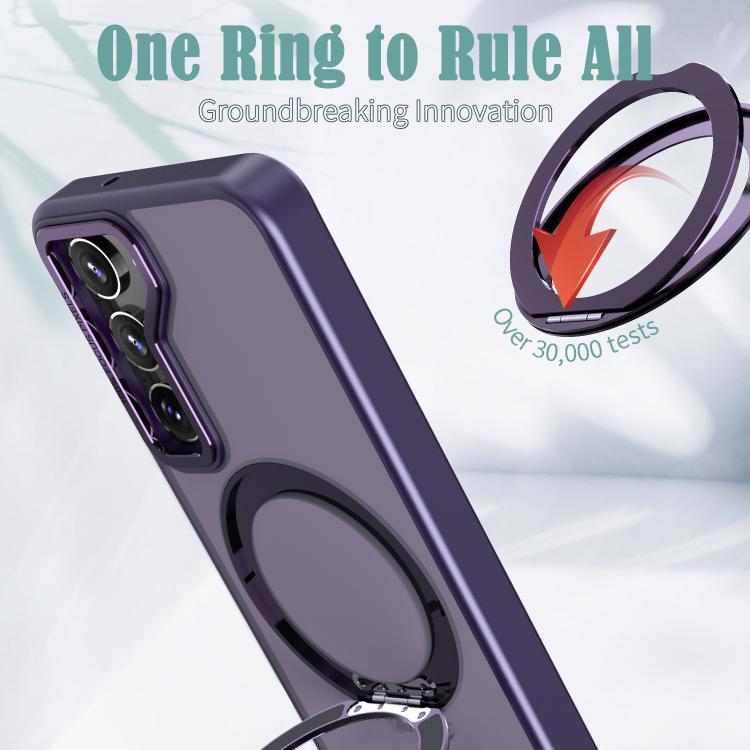 For Samsung Galaxy S23 5G kalebol MagSafe Metal Ring Holder Phone Case