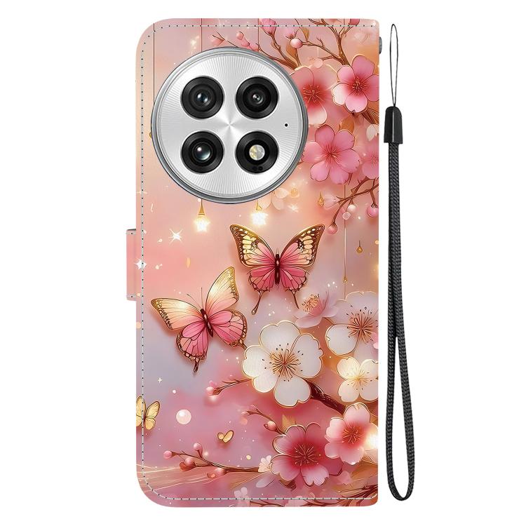 For OnePlus 13 Crystal Texture Colored Drawing Leather Phone Case