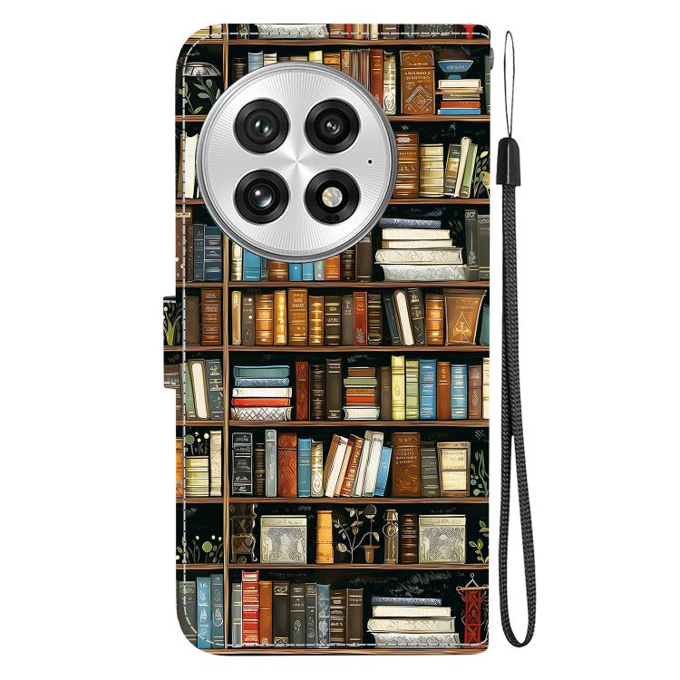 For OnePlus 13 Crystal Texture Colored Drawing Leather Phone Case