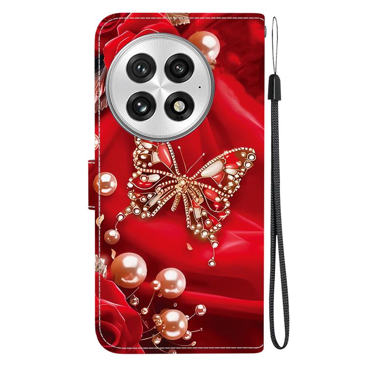 For OnePlus 13 Crystal Texture Colored Drawing Leather Phone Case